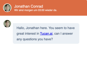 Tucan Support chat